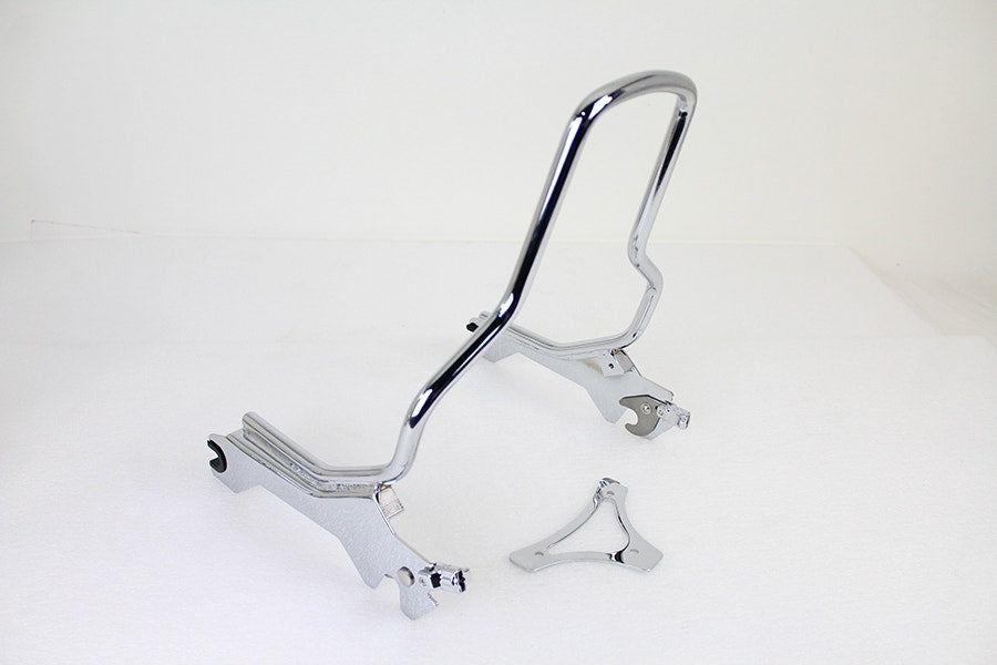 V-Twin 50-1686 Chrome 14-1/2" Standard Detachable Sissy Bar Softail FL FX 18-Up