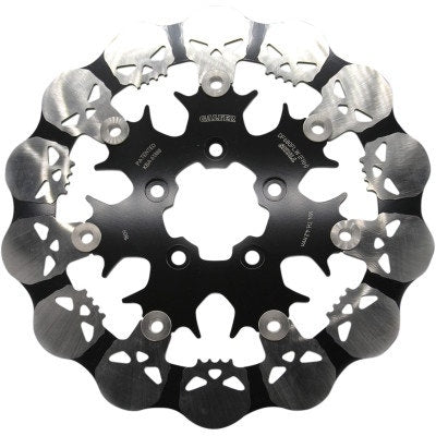 Galfer DF681FRH Skull Rear Brake Rotor Floating Harley Softail Dyna XL 2000-Up