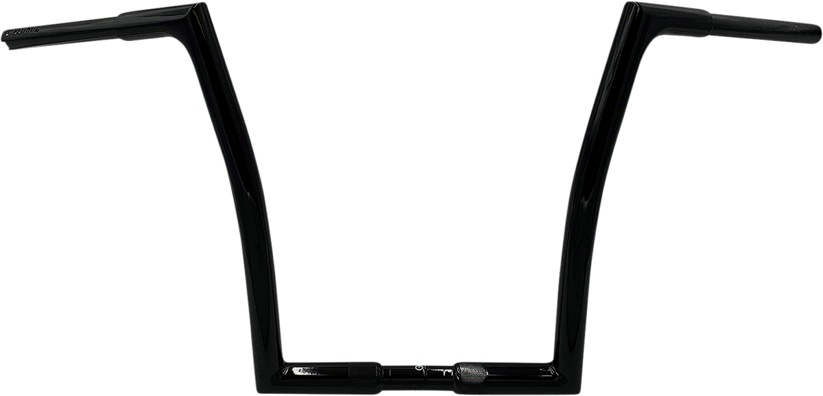 FBI Fat Baggers 1-1/4" EZ Flat Top Handlebars for FLTR '23-'25 / FLHR '18-'25 - Black / 14"