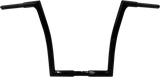 FBI Fat Baggers 1-1/4" EZ Flat Top Handlebars for FLTR '23-'25 / FLHR '18-'25 - Black / 14"