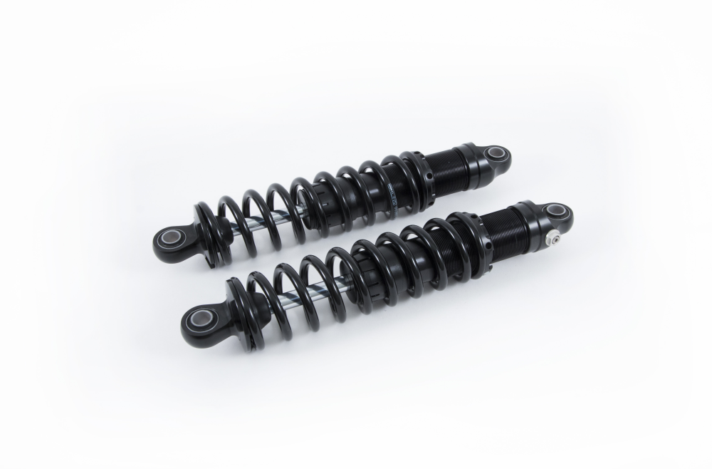 Ohlins STX36 12" Twin Shocks for 1990-2025 Harley-Davidson Touring - Black