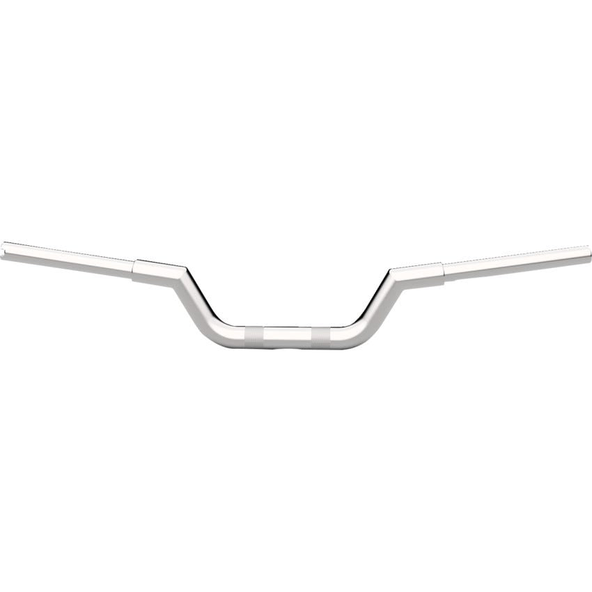 LA Choppers LA-7332-01S 1" Stainless Steel Valley Handlebars for Harley Models