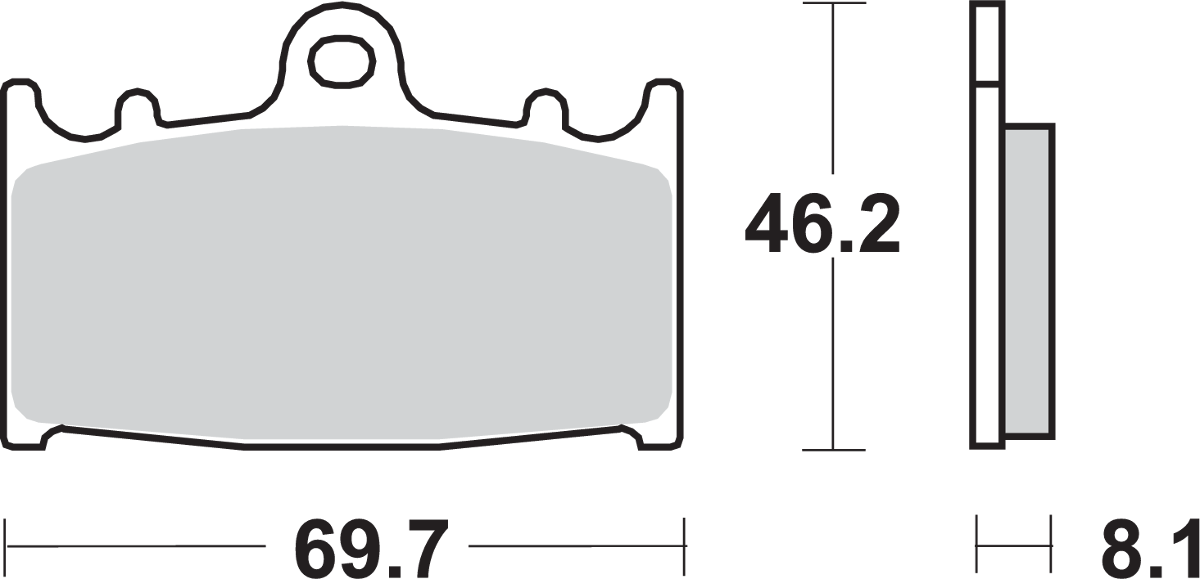 SBS Street Excel Sintered Brake Pads for Select 1983-2027 Suzuki Models