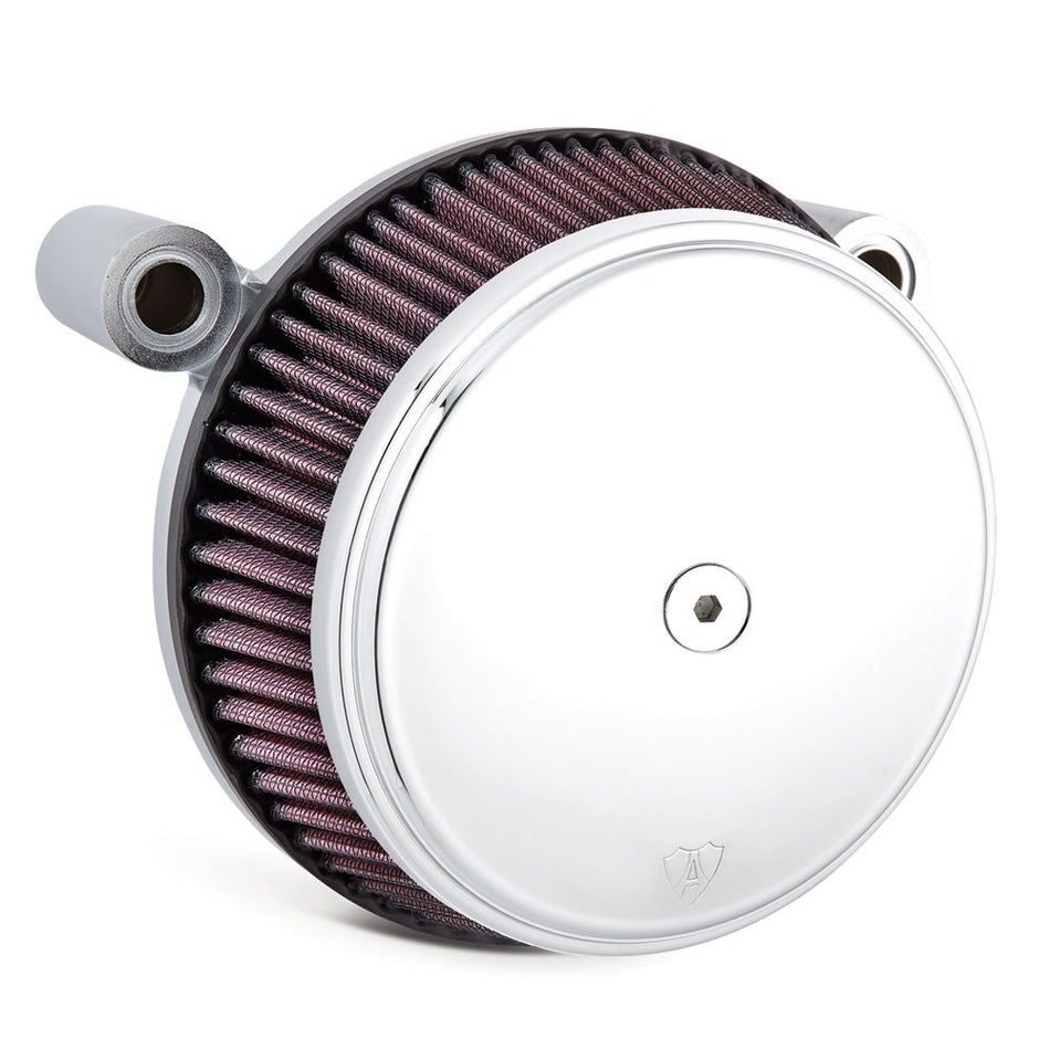 Arlen Ness Chrome Stage 1 Big Sucker Air Filter w/ Cover Harley EVO 93-99