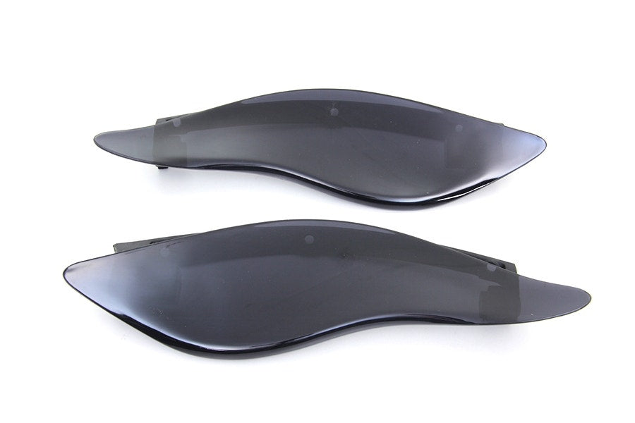 V-Twin 51-0421 Dark Smoke Fairing Wind Deflector Set 57000529 Harley FLH/X 14-Up