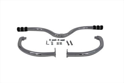 Chrome Front Engine Highway Bar Foot Rest Harley Softail Heritage Fat Boy 86-99