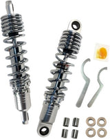 Drag Premium Ride-Height Adjustable Rear Spring Shocks for Harley-Davidson FLH/T Dyna XL