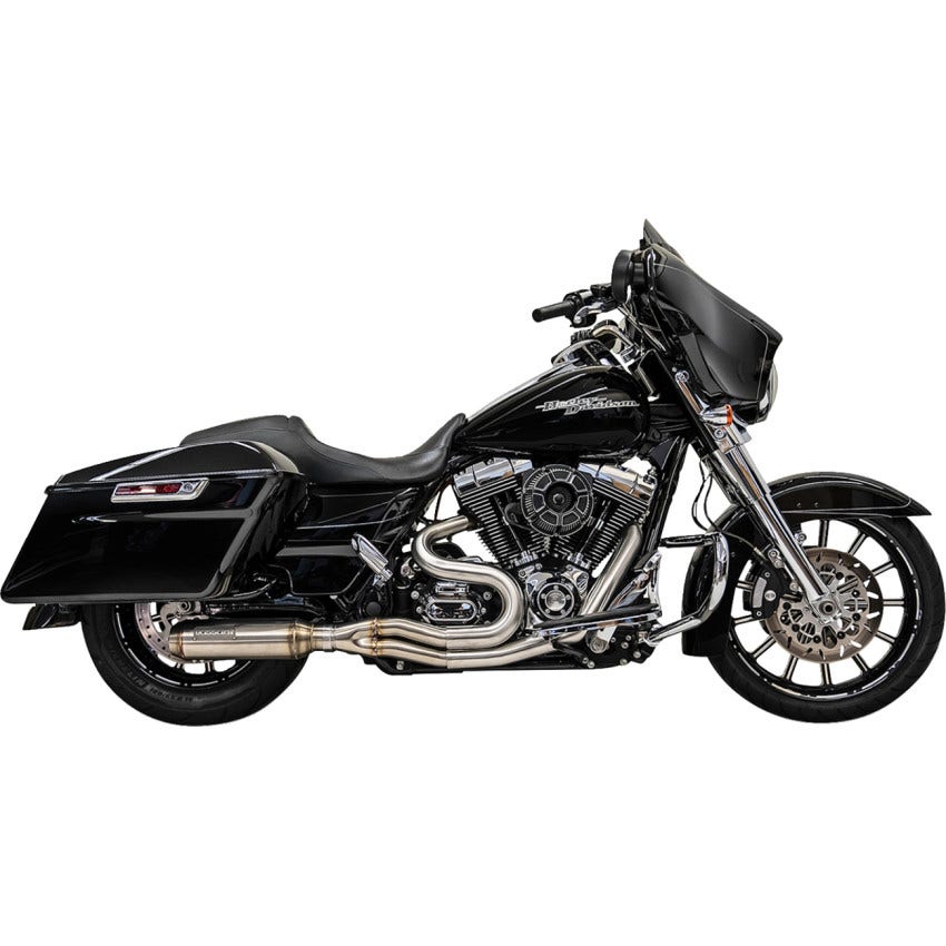 Bassani Xhaust Super Bike 2-1 Exhaust System for Harley 07-16 Touring Models