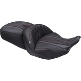 Mustang One-Piece Deluxe Touring Seat W/Diamond Stitch Harley 23-25 FL