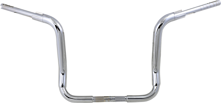FBI Fat Baggers 1-1/2" EZ Round Top Handlebars for 14-20 FLHT/FLHX & Trike - Chrome / 14"