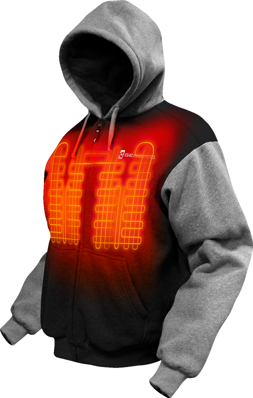 Gerbing Heated Clothing 7V Battery Powered Heated Hoodie - Black