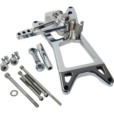 Speed Merchant Mid-Controls With Pegs Polished Harley M8 Touring 17-Up