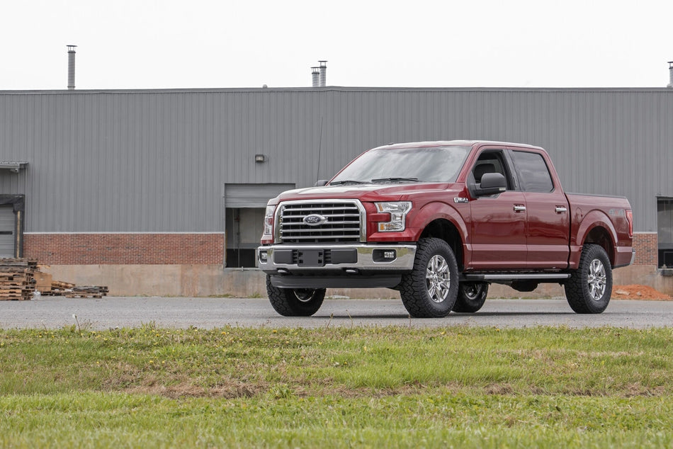Rough Country 52230 2" Leveling Lift Kit 09-19 Ford F150 w/ N3 Shocks Suspension