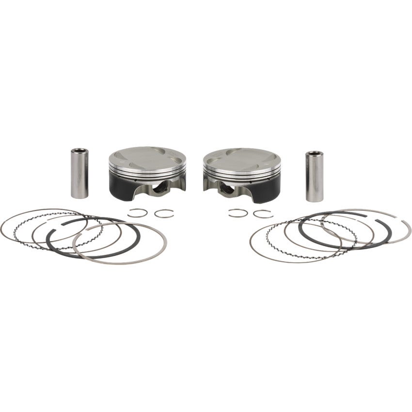 Wossner 120" CID 4.500" Stroke CVO Piston Kit for Harley 17-24 M-Eight Models