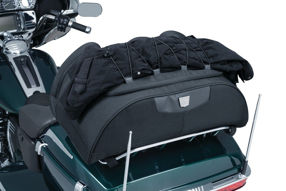 Kuryakyn Momentum Hitchhiker Trunk Rack Bag Harley Trunk Mounted Luggage Racks