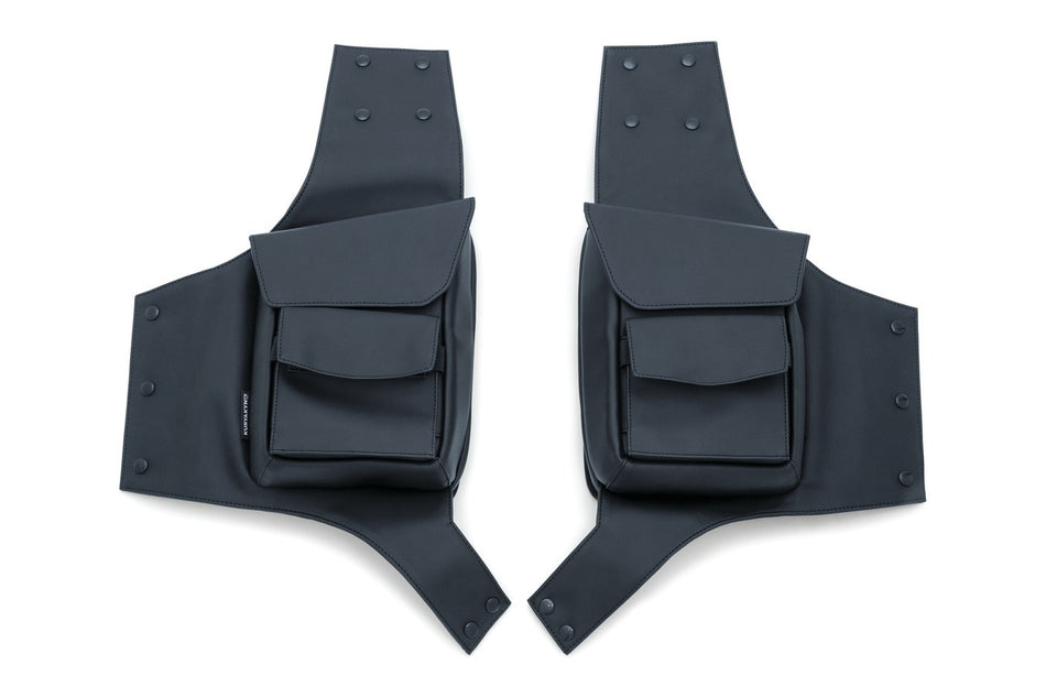 Kuryakyn 5289 Touring Pair Saddlebag Guard Pouches Luggage Harley 93-25