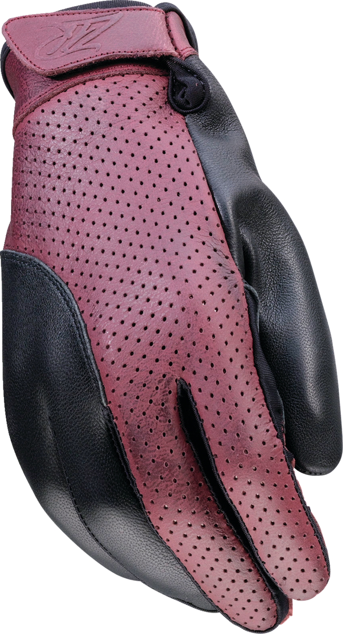 Z1R Combiner Motorcycle Gloves - Black/Red