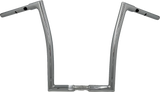 FBI Fat Baggers 1-1/4" EZ Flat Top Handlebars for Harley-Davidson FLTR '23-'26 - Chrome / 16"