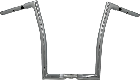 FBI Fat Baggers 1-1/4" EZ Flat Top Handlebars for Harley-Davidson FLTR '23-'26 - Chrome / 16"