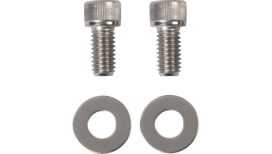 Slyfox Polished Passenger Footpegs 4 Harley M8 Softail/ELW Pan Am