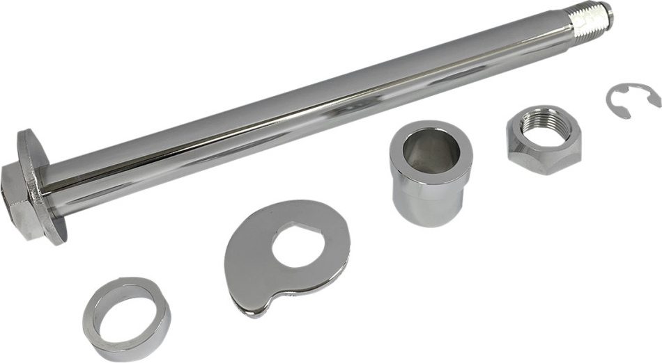 Drag Chrome Rear Axle Kit 0214-1965 Harley Touring FLH/T 02-07