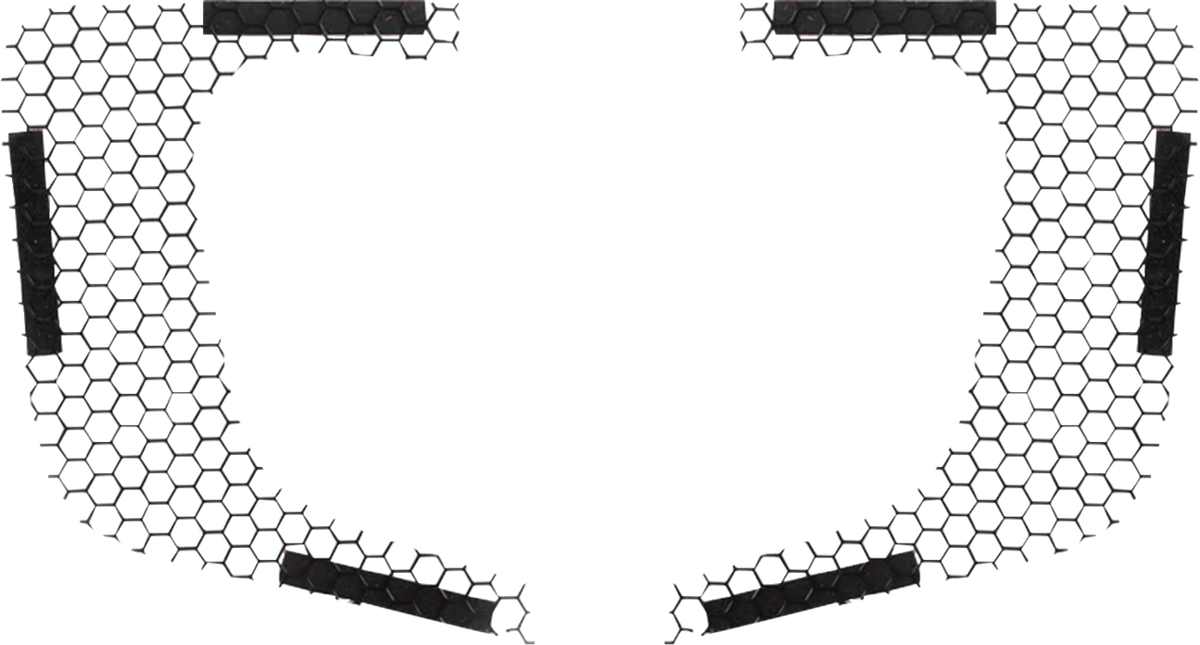 Klock Werks Fairing Vent Screen - Black / Standard