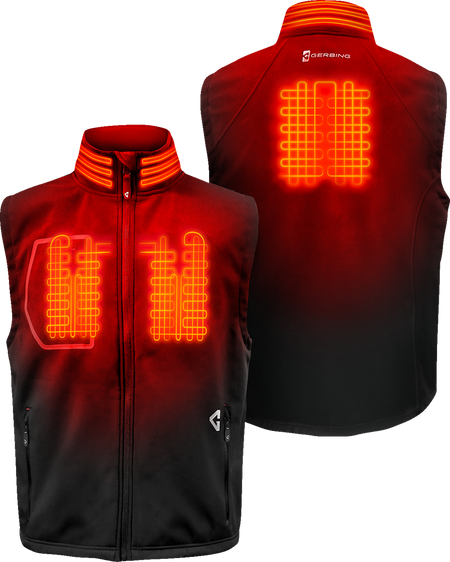 Gerbing Heated Clothing Mens 7V Torrid Softshell Heated Vest 2.0