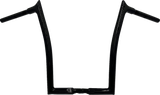 FBI Fat Baggers 1-1/4" EZ Pointed Top Handlebars for FLTR '23-'26 - Black / 16"