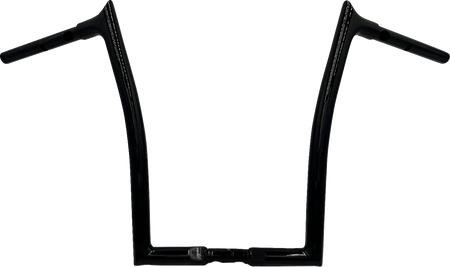 FBI Fat Baggers 1-1/4" EZ Pointed Top Handlebars for FLTR '23-'26 - Black / 16"