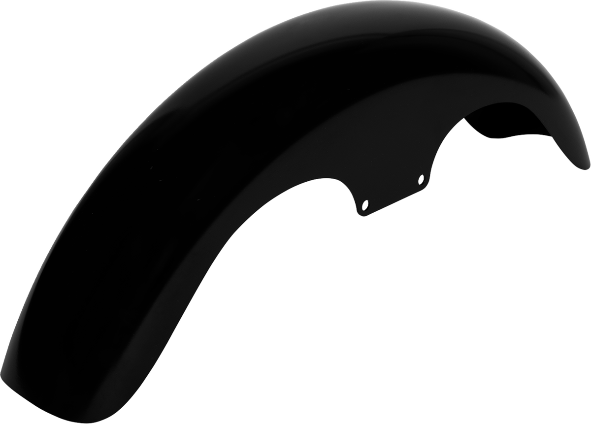Klock Werks Hugger Series Front Fender with Mounting Blocks for Softail/Dyna