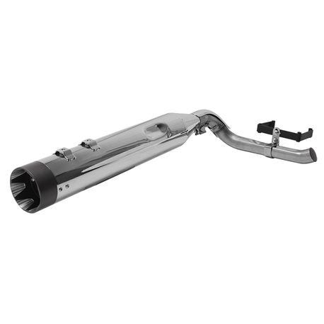 S&S 550-0829 Shadow Ghost Pipe for Sidewinder 2-1 Chrome 09-19 Harley FL Touring