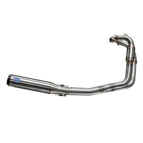 S&S Qualifier 2-1 50 State Exhaust System Stainless Steel Royal Enfield 650 19-20