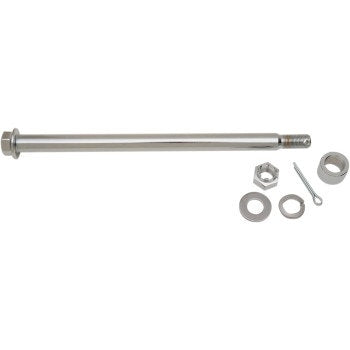 Drag Specialties Chrome Rear Chain Drive Axle Kit Harley Big Twin 73-85 0214-0581