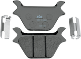 SBS Street Carbon Tech Organic Brake Pads for 1972-2025 Harley-Davidson Touring / Softail / Dyna / FXR / Sportster / V-Rod / FX Super Glide