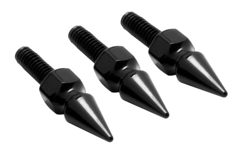 Hogworkz Spiked Windshield Bolts in Black for Harley® Touring '96-'13