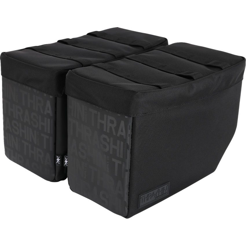 Thrashin Supply Co. Escape Base Saddlebags for Harley Softail/Dyna/FXR/XL