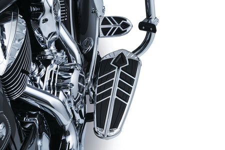 Kuryakyn Chrome Spear Driver Floorboard Inserts for Indian '14-'17 Models