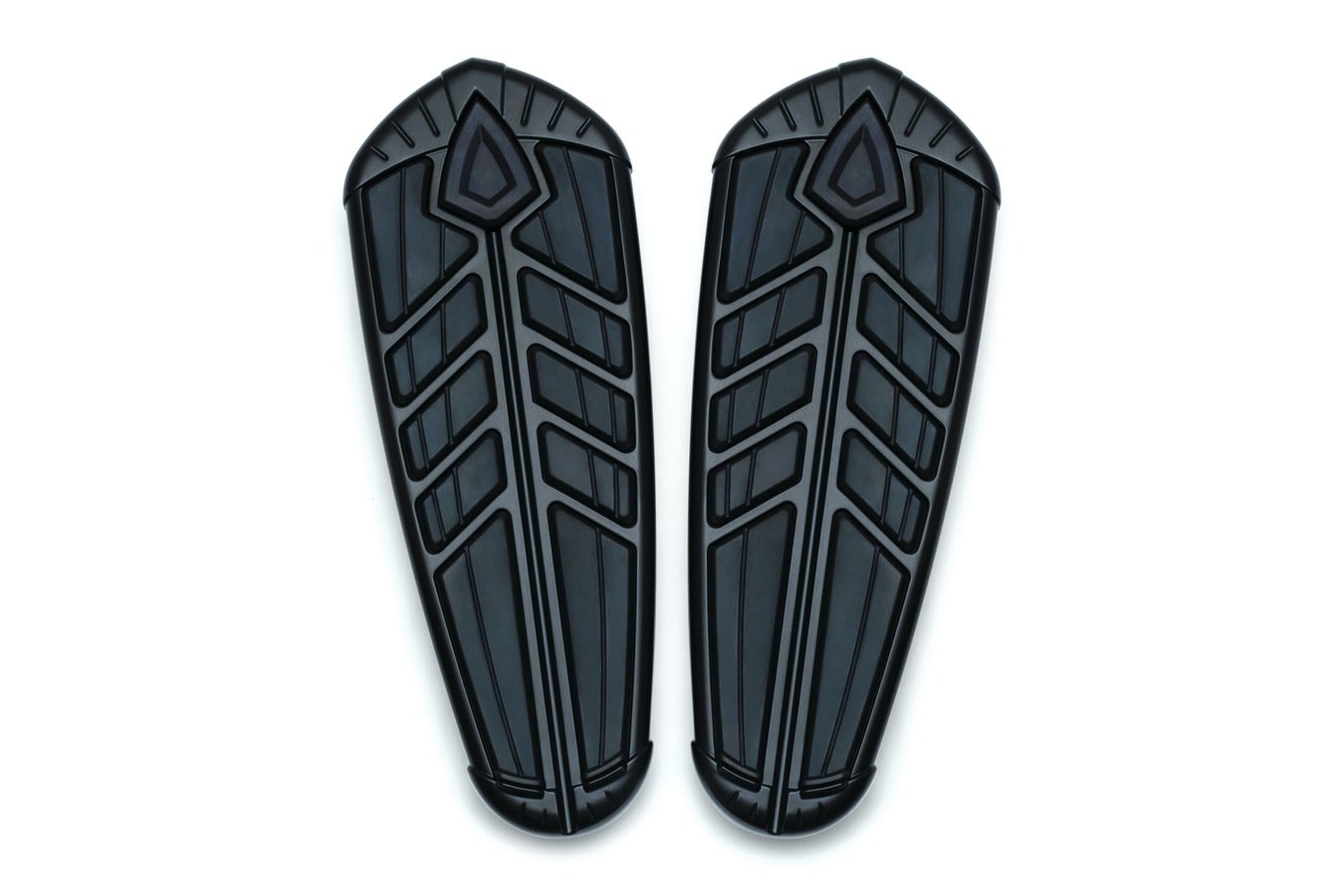 Kuryakyn Satin Black Spear Driver Floorboard Inserts for Indian '14-'17 Models