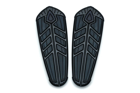 Kuryakyn Satin Black Spear Driver Floorboard Inserts for Indian '14-'17 Models