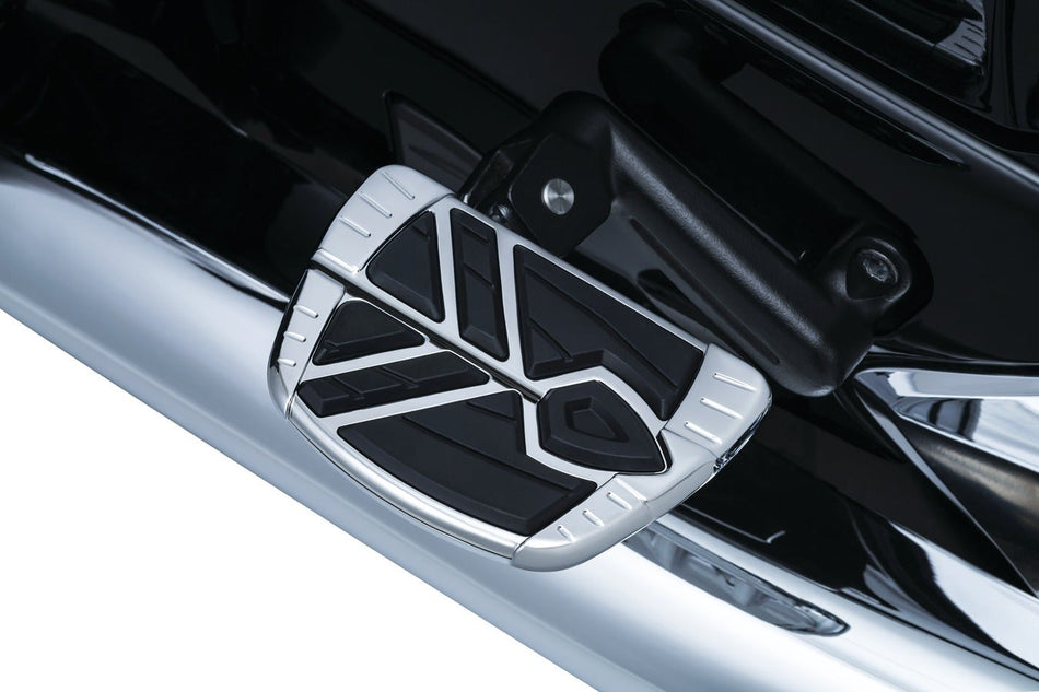 Kuryakyn 5652 Chrome Spear Mini Foot Boards w/o Adapters Harley