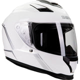 Sena Stryker Glossy White Bluetooth Intercom Fullface Helmet