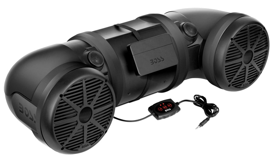 Boss Plug & Play Bluetooth LED Sound System w/ Remote 700 Watt Built-in Amp