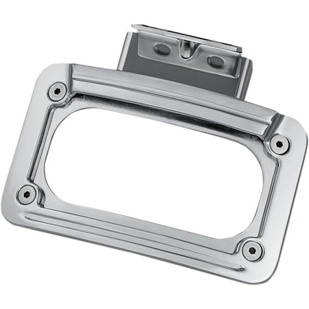 Kuryakyn Chrome LED Curved License Plate Frame w/ Mount for Indian 14-16 5699
