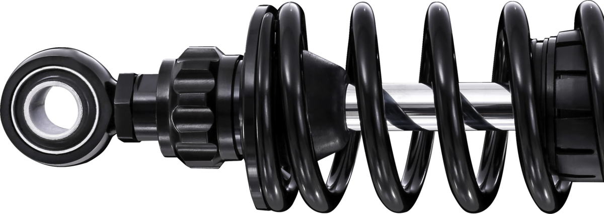 Ohlins STX36 Blackline HD776 Rebound Adjustable 12" Twin Shocks for 1990-2025 Harley-Davidson Touring - Black