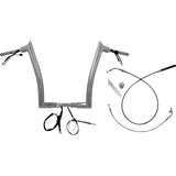 Fat Baggers EZ Install 1-1/4" Pointed Top Handlebar Kit Harley 23-24