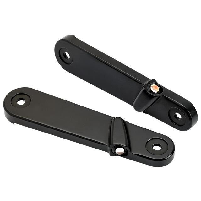 Joker Machine 05-211-1 Black Streamliner Front Flush Turn Signals HD FL 96-Up