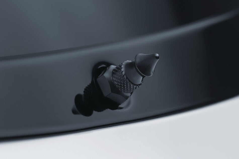 Kuryakyn Gloss Black 5714 Windshield Mounting Spikes for Harley FLHT/FLHX 14-23