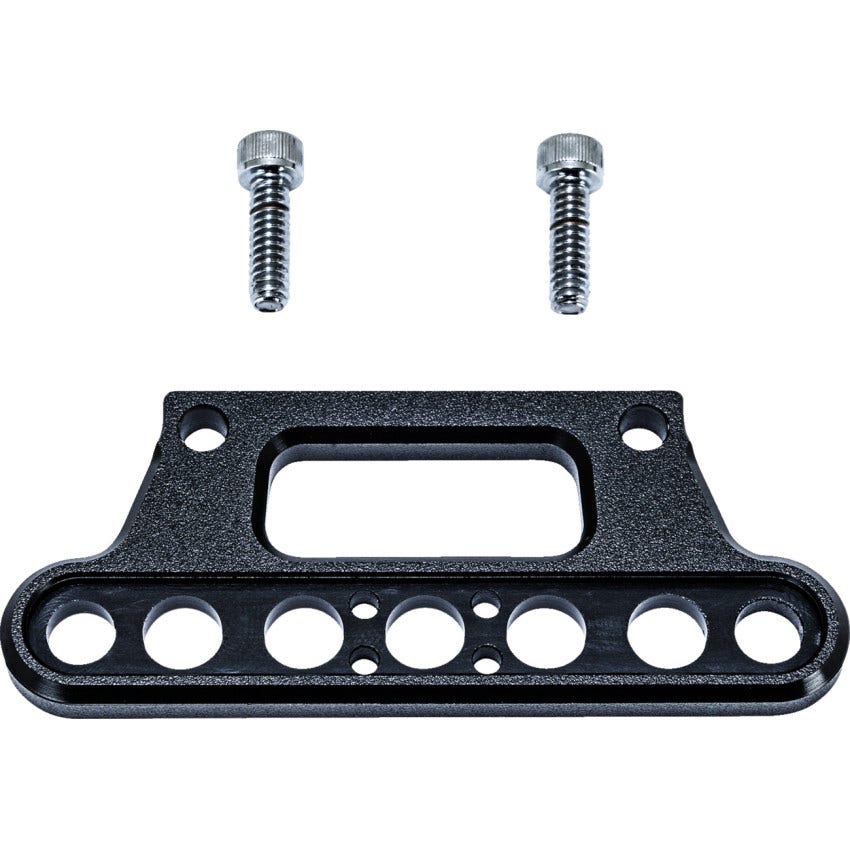 PM Black Ups Warning Light Relocation Kit 4 Harley