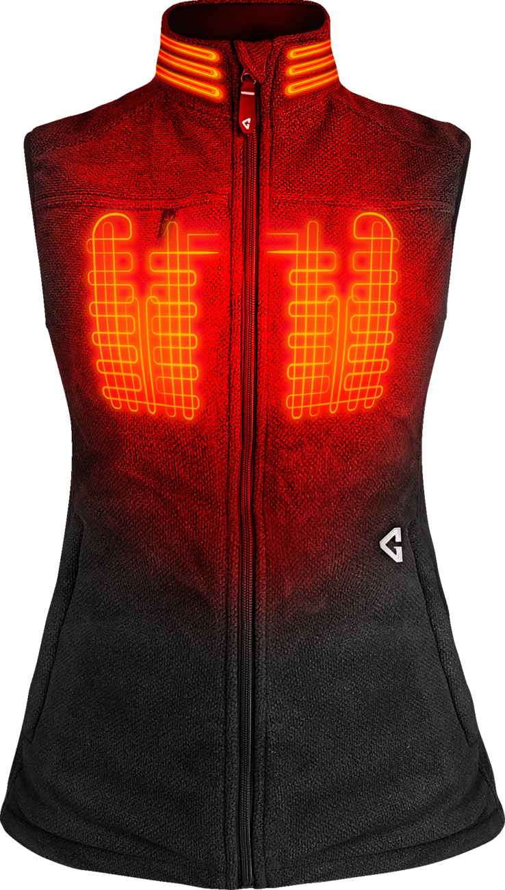 Gerbing Heated Clothing Womens 7V Thermite Fleece Heated Vest 2.0
