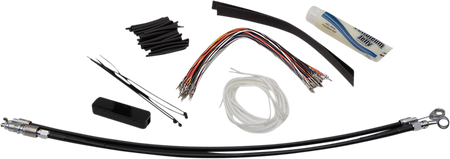 FBI Control Installation Kit - Cable Clutch for 2008-2013 H-D Touring - Black / 14"